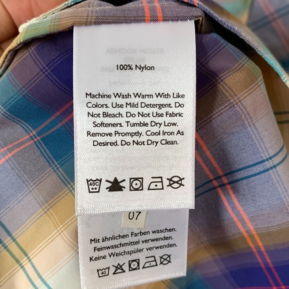 Women's Eddie Bauer FreeDry Plaid Mountain Shirt XS - Picture 4 of 5